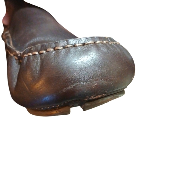 Clarks Men\'s Loafers Brown Leather Driving Shoes size 11.5 main image 6